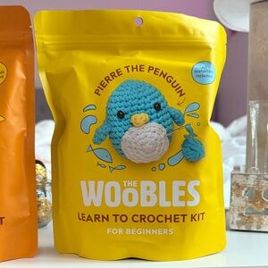 The Woobles Learn To Crochet Kit, Pierre The Penguin!!